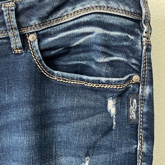 Silver Jeans - Sam Boyfriend Jeans - Size 18 Length 29 - Picture 4 of 10